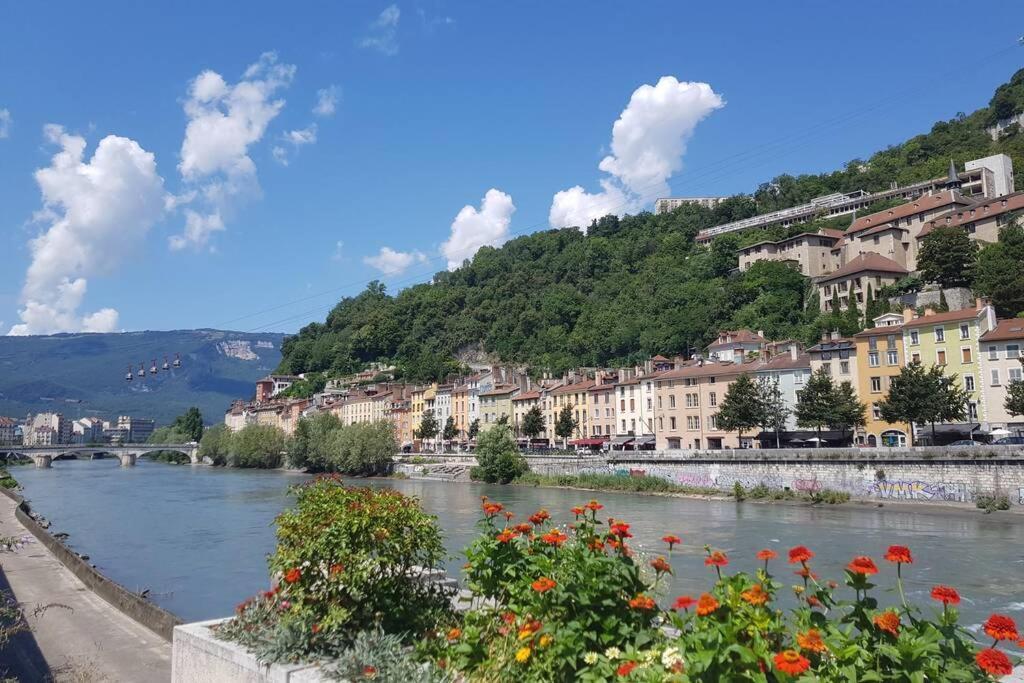 Apartament Le Boheme, Cosy, Hypercentre Grenoble Zewnętrze zdjęcie